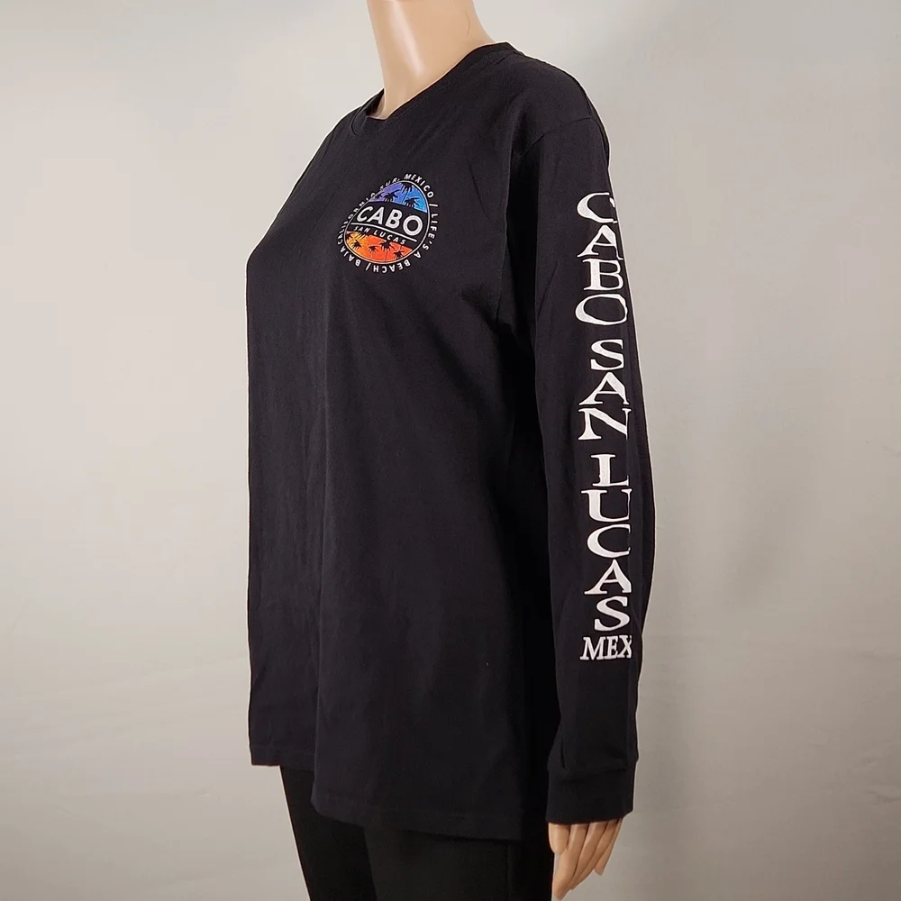 Cabo San Lucas Longsleeve logo Tee Size M